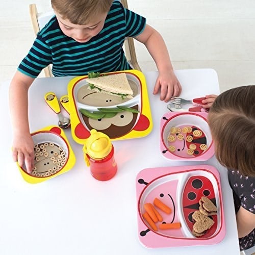 Skip Hop 252352 Çatal Kaşık, Çok Renkli, Maymun