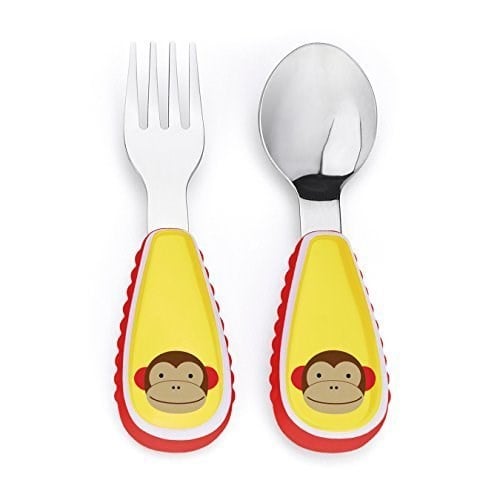 Skip Hop 252352 Çatal Kaşık, Çok Renkli, Maymun