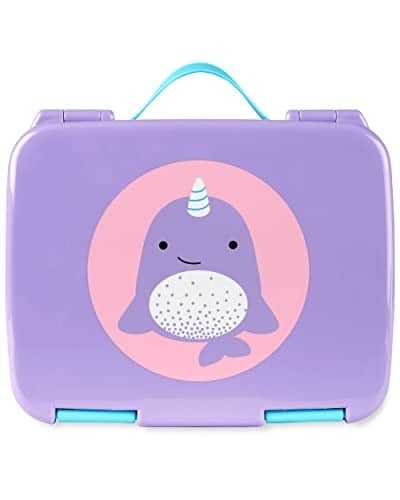 Skip Hop Çocuklar Bento Beslenme Kutusu, Yaş 3+, Hayvanat Bahçesi Narwhal