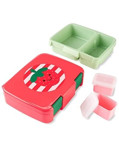 Skip Hop Kids Bento Öğle Yemeği Kutusu, Yaş 3+, Çilek