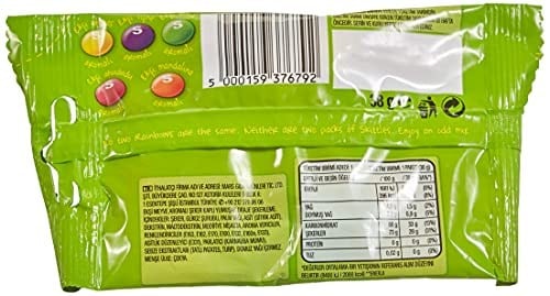 Skittles Sours Ekşi Meyve Aromalı Draje Şekerleme 38 gr