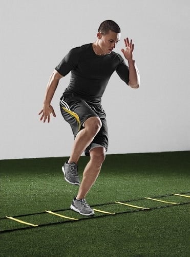 SKLZ SAQ-SL01-02 Çeviklik Antrenmanı, Hızlı Merdiven, Sarı/Siyah