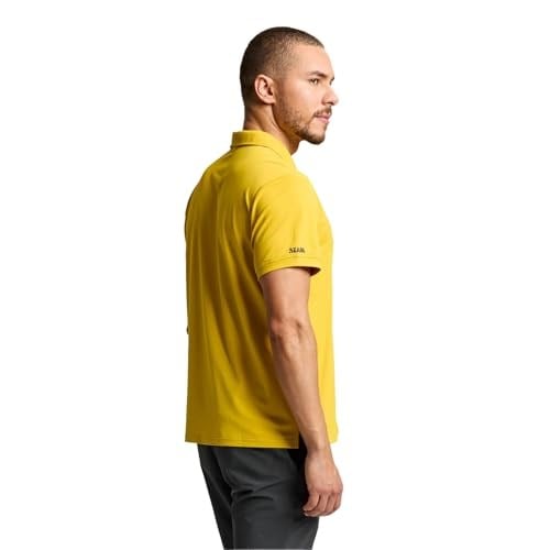 Slam Tech Pique Polo Ss Erkek Sarı Tişört