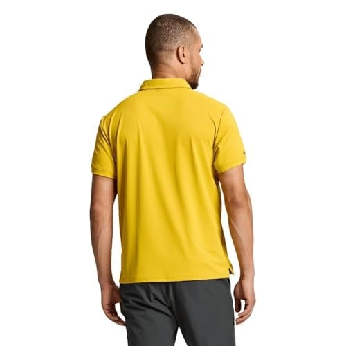 Slam Tech Pique Polo Ss Erkek Sarı Tişört