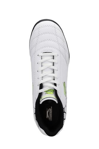 Slazenger DANGER I HS Futbol Erkek Çocuk Halı Saha Ayakkabı Beyaz/Yeşil