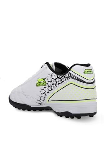 Slazenger DANGER I HS Futbol Erkek Çocuk Halı Saha Ayakkabı Beyaz/Yeşil