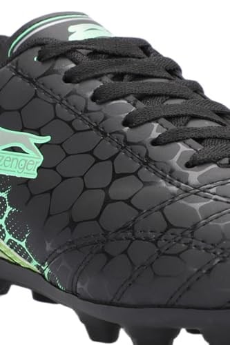 Slazenger DANGER I KRP Futbol Erkek Çocuk Krampon Ayakkabı Beyaz/Yeşil