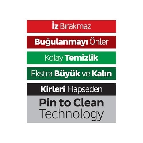 Sleepy Easy Clean Premium Beyaz Sabun Katkılı Yüzey Temizlik Havlusu Mendili 100 Yaprak