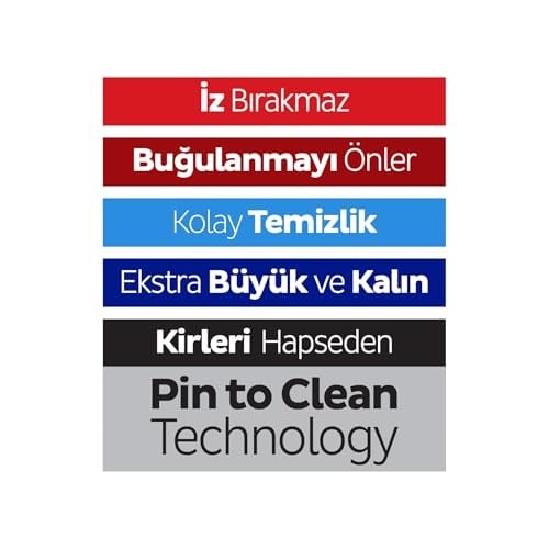 Sleepy Easy Clean Premium Çamaşır Suyu Katkılı Yüzey Temizlik Havlusu Mendili 100 Yaprak