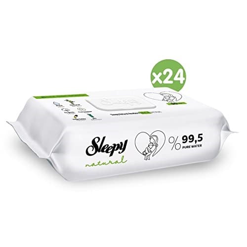 Sleepy Natural Yenidoğan Islak Bebek Bakım Havlusu 24X90 Adet