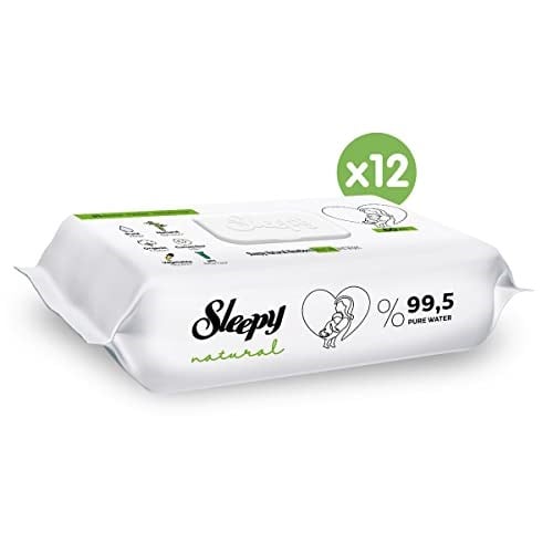 SLEEPY Natural Yenidoğan Islak Bebek Bakım Havlusu 12x60 (720 Yaprak)