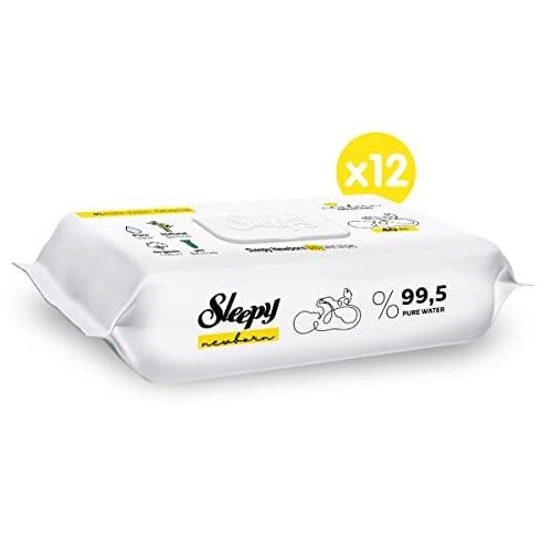SLEEPY Yenidoğan Havlu 12x40 (480 Yaprak)