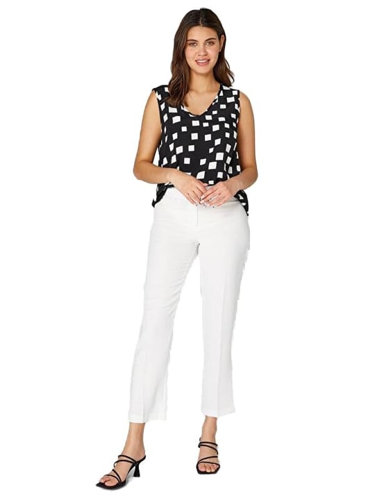 Slim Fit Krep Pantolon 00049