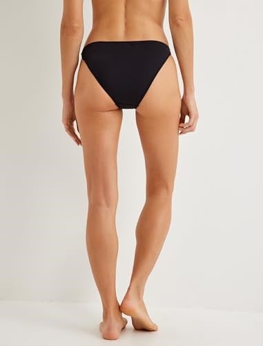 Slip Bikini Altı Taşlı Toka Detaylı Standart Bel Mat Kumaş