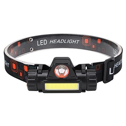 SM SunniMix 300 Lümen USB şarj edilebilir LED kafa lambası, ayarlanabilir alın lambası, güçlü dış mekan flaşı