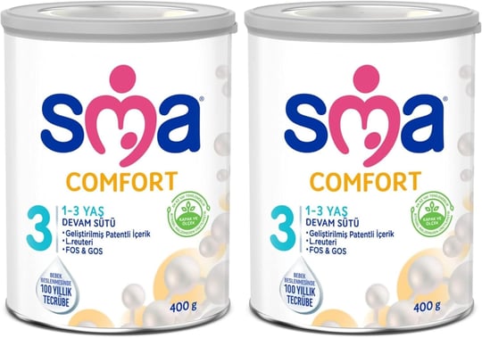 SMA Comfort 3 Devam Sütü (1-3 Yaş, 400 g)