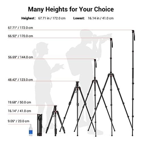 SmallRig 3983 T-10 Alüminyum Tripod