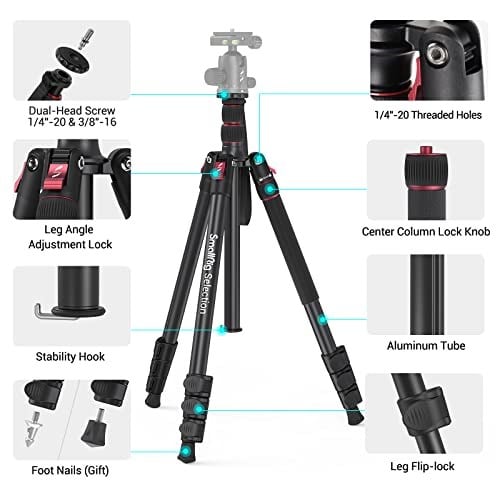 SmallRig 3983 T-10 Alüminyum Tripod