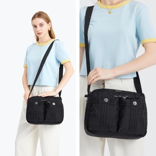 Smart Bags Bodybag Uniseks Omuz Askılı Çapraz Postacı Çanta 8713 Hardal