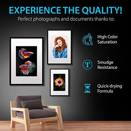 Smart Ink HP 932 XL 933 XL 932XL 933XL 5 için uyumlu yazıcı kartuşları, çoklu paket (2 siyah ve camgöbeği/macenta/sarı) HP Officejet 6600 6700 7612 7510 7110 610 için yüksek kapasiteli kartuşlar