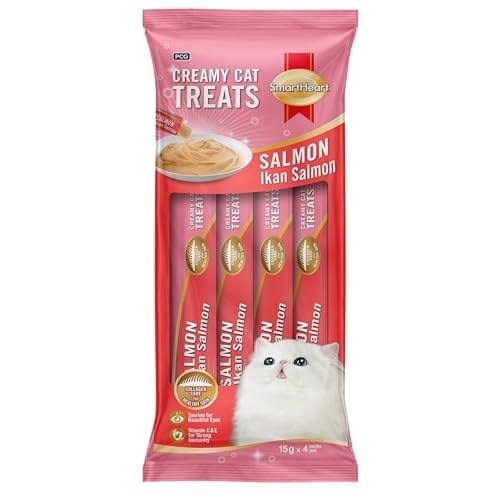 Smartheart Krema Kedi Ödülü Somon 4x15 gr
