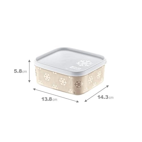 Smartware 2Li Set No Frost Saklama Kabı Latte 700 ML