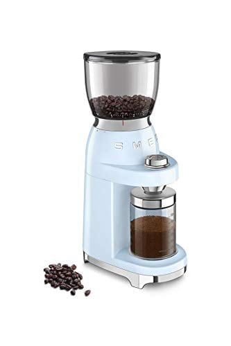 Smeg CGF01PBEU Kahve Öğütme Makinesi, Mavi