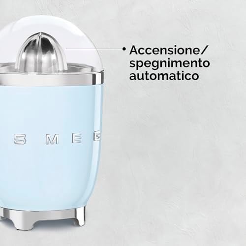 SMEG CJF11BLEU Narenciye sıkacağı, Plastic, Black