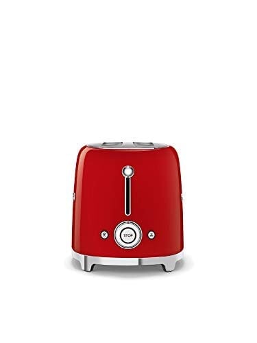Smeg TSF01RDEU Ekmek Kızartma Makinesi 2x2, Kırmızı