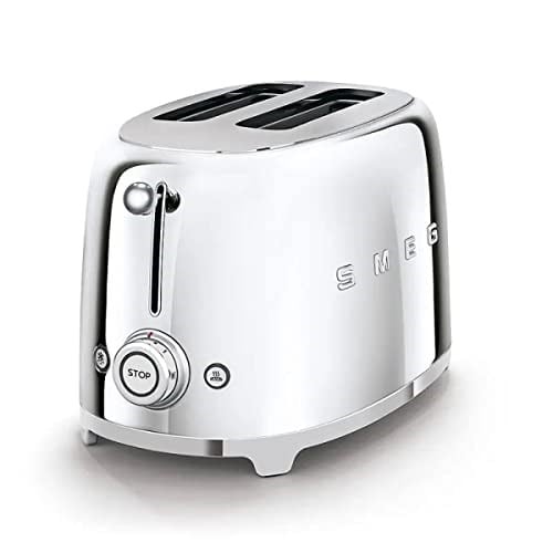 Smeg TSF01SSEU Ekmek Kızartma Makinesi 2x2, Krom