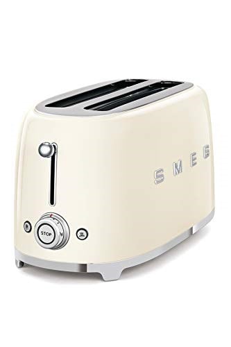 Smeg TSF02CREU Ekmek Kızartma Makinesi, Krem