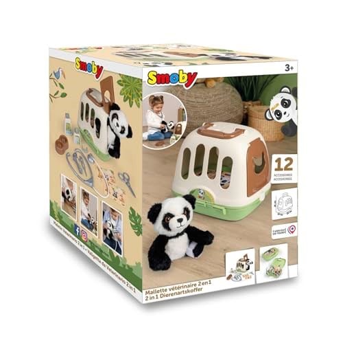 Smoby Aksesuarlı Veteriner Çantası ve Panda 340303