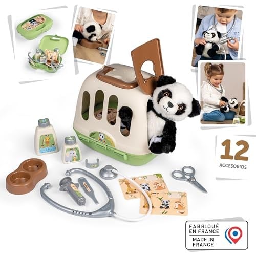 Smoby Aksesuarlı Veteriner Çantası ve Panda 340303