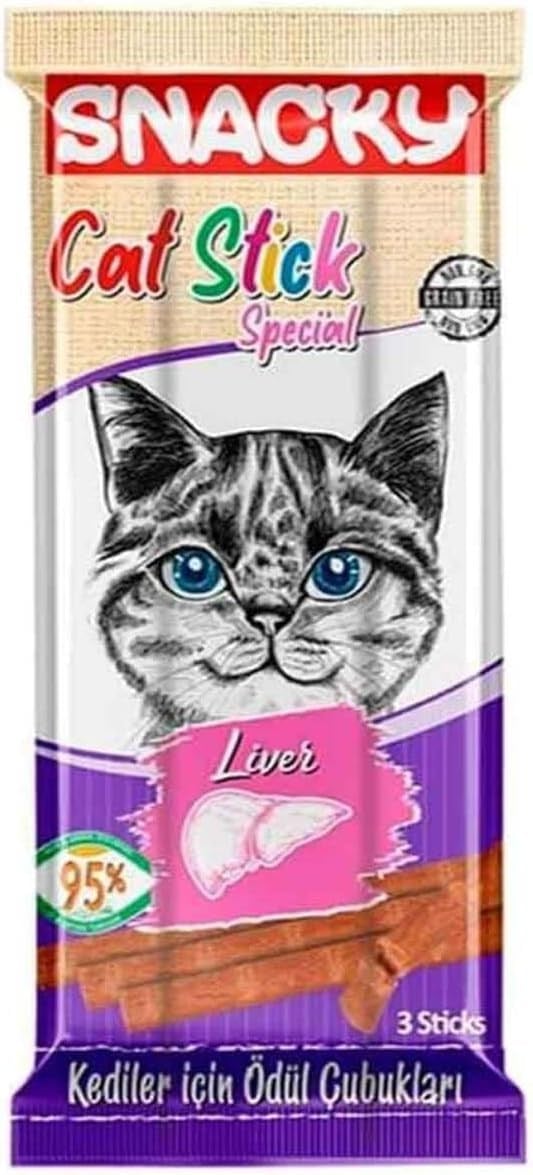 Snacky Kedi Stick Ödül Ciğerli 3x5G