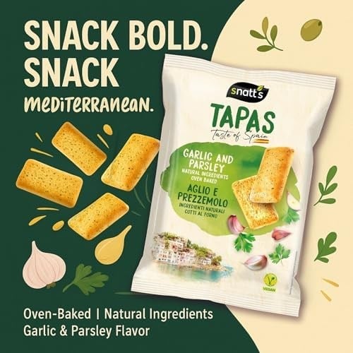 Snatts Sarımsak Ve Maydanozlu Atıştırmalık 120 Gram