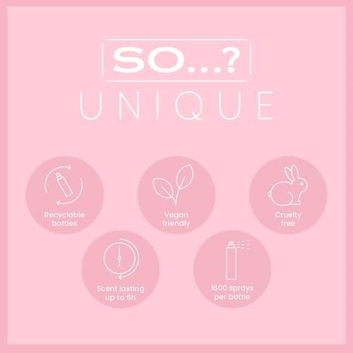 So…? Unique Bayan Vegan Truffle Cream Kokulu Vücut Sisi, Kadınlar için Vücut Spreyi 150
