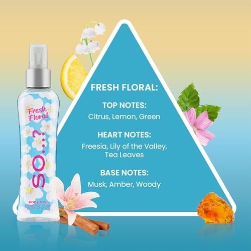 So...? Fresh Floral Vücut Spreyi 100 ml