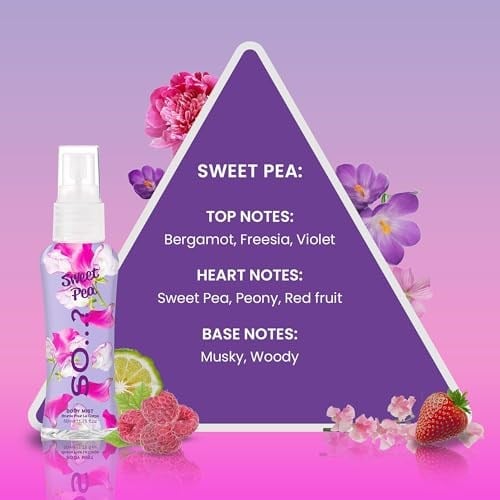 So...? Body Mist Mini Vücut Spreyi Hediye Seti (4X50ML)