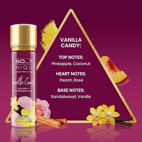 So...? Unique Vanilla Candy Vücut Spreyi 150ml