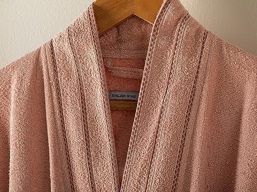 Soft Pamuklu BORNOZ S-M Açık Pembe