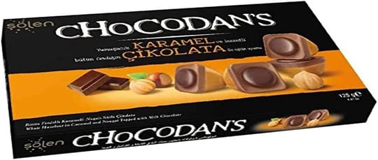 Şölen Chocodans Bütün Fındıklı Karamelli Çikolata 125 gr