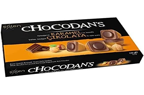 Şölen Chocodans Bütün Fındıklı Karamelli Çikolata 125 gr