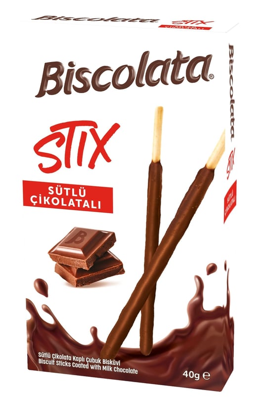 Şölen Şölen Biscolata Stix Sütlü 40 Gr
