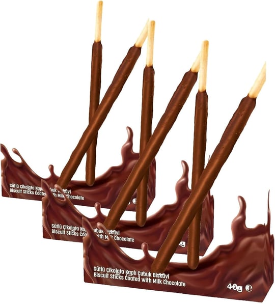 Şölen Şölen Biscolata Stix Sütlü 40 Gr