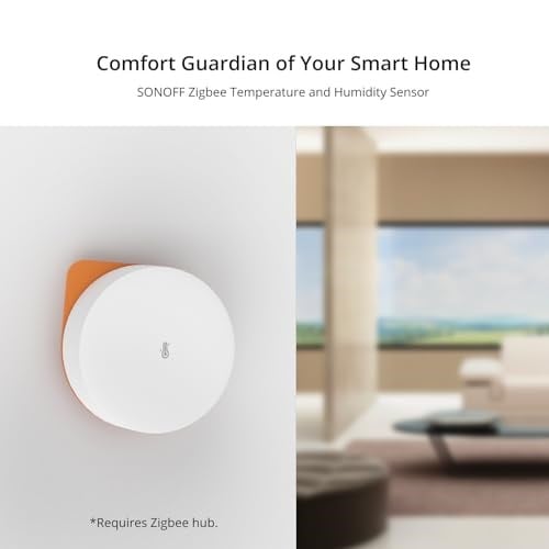 Sonoff SNZB-02P ZigBee Akıllı Sıcaklık ve Nem Sensörü