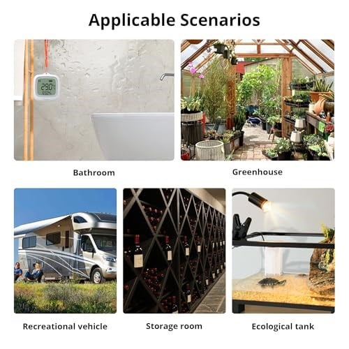 SONOFF SNZB-02WD IP65 Zigbee LCD akıllı sıcaklık nem sensörü, sera/banyo için su geçirmez, diyagramlı uygulama izleme, esnek kurulum