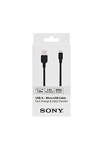 Sony Cp-Ab100Bbox Mikro Usb Şarj Ve Data Kablosu, Siyah