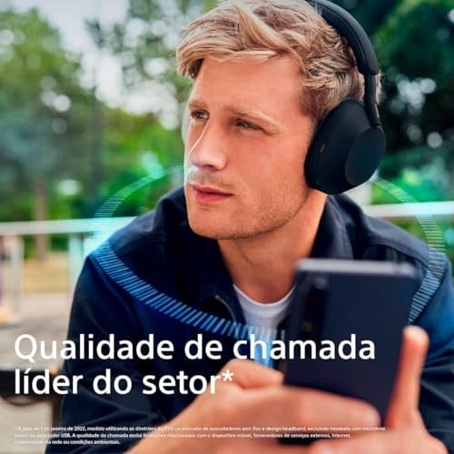 Sony WH-1000XM5 Tamamen Kablosuz Gürültü Engelleme Özellikli Kulaklık - 30 saate kadar pil ömrü - Google Asistan ile uyumlu - Telefon görüşmeleri için dahili mikrofon - Siyah
