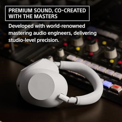 Sony WH-1000XM6 Kablosuz Bluetooth Kulaklık, Gürültü Önleyici, Yüksek Çözünürlüklü Ses, Maksimum Rahat, Katlanabilir Tasarım, Dayanıklı Kılıf, 30 Saat Pil, iOS ve Android, Renkli