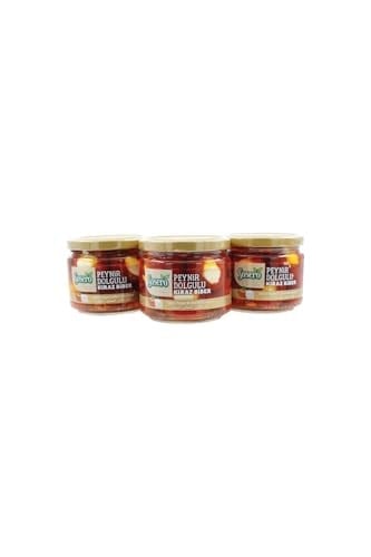 Sosero Peynir Dolgulu Kiraz Biber 3 X 290 Gr Cam Kavanoz